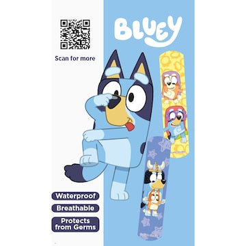 Band-Aid Bluey Waterproof Strips 20 pack