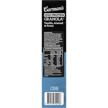 Carman's High Protein Granola Vanilla Almond & Pecan 450g