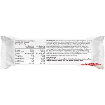 Health Lab Strawberries & Creme Cheesecake Protein Bar 45g