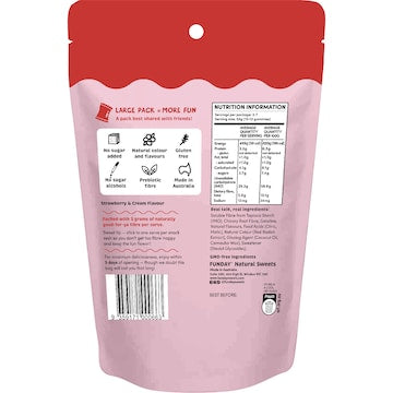 Funday Strawberry & Cream Gummies 135g