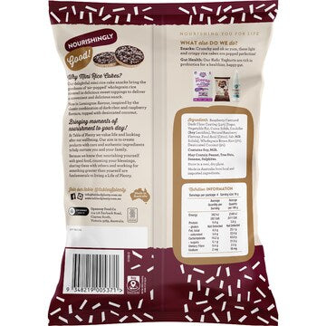 Table Of Plenty Mini Rice Cakes Dark Choc Lamington 60g
