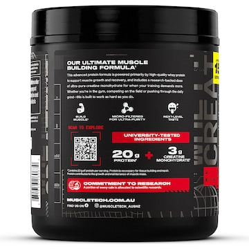 Muscle Tech Whey & Creatine Powder Vanilla Cream 457g