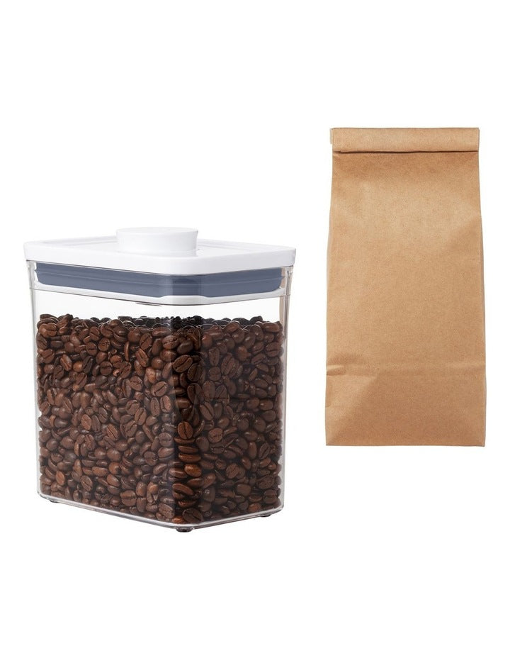 POP Container Rectangle, Short 1.6L in Clear