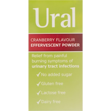Ural UTI Symptom Relief Sachets Cranberry 20 pack