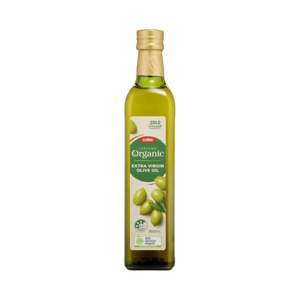 COLES ORGANIC EXTRA VIRGIN OLIVE OIL
