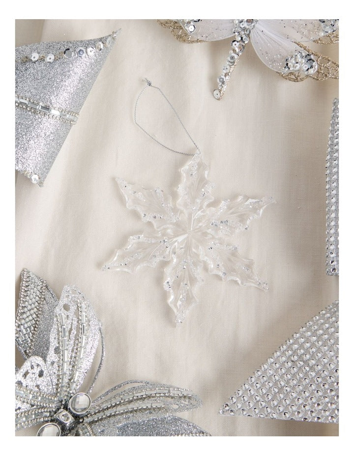 Luxe Christmas Acrylic Snowflake
