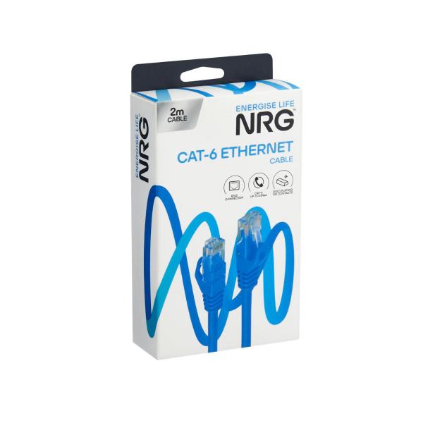 NRG 2M ETHERNET CABLE CAT 6