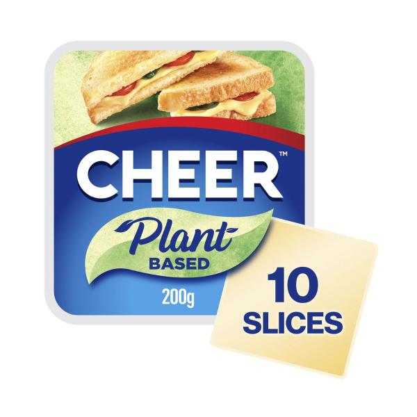 CHEER PLANT BASED SLICED CHEESE 200G