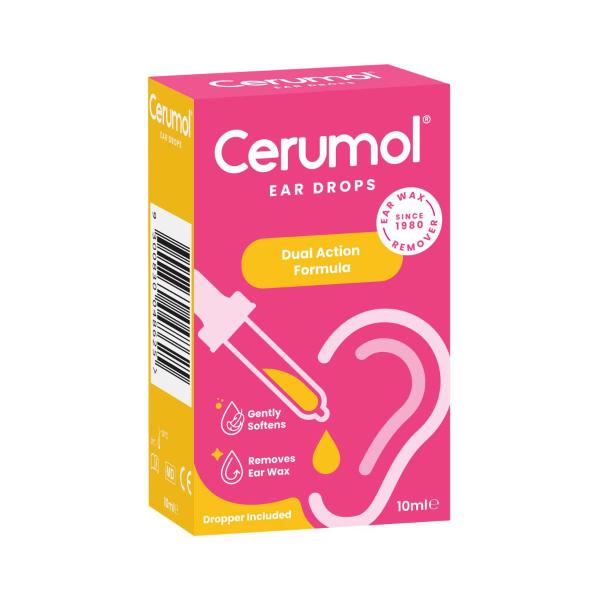 CERUMOL EAR DROP DUAL ACTION 10ML