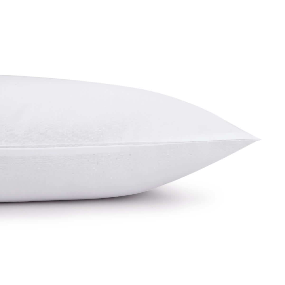 2 Pack 180 Thread Count Standard Pillowcases - White