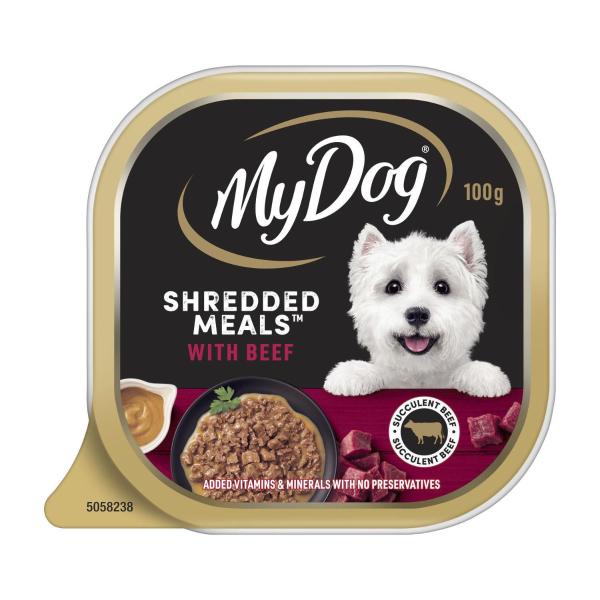 Shredded Meals Beef Dog Food