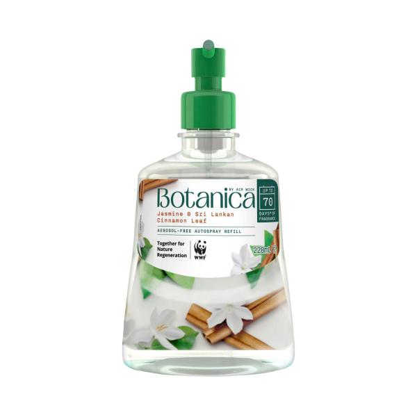 BOTANICA BY AIR WICK JASMINE & SRI LANKAN CINNAMON LEAF AUTOMATIC SPRAY REFILL 228ML