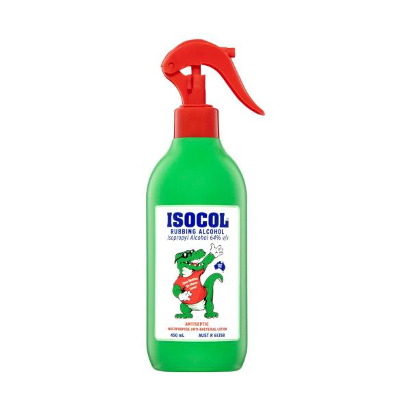 ISOCOL RUBBING ALCOHOL SPRAY 450ML