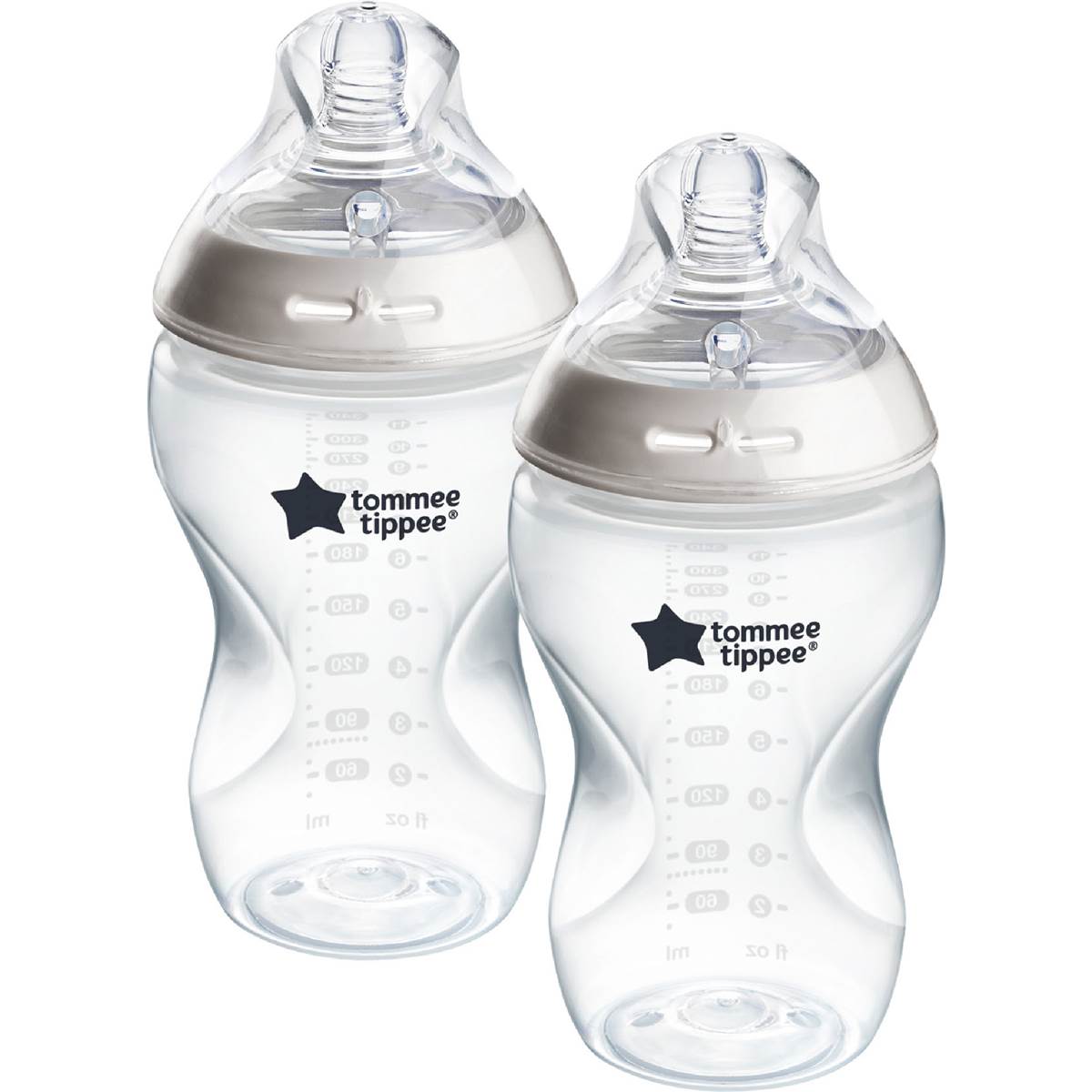 Tommee Tippee Bottles Large 3 Months + 2 Pack