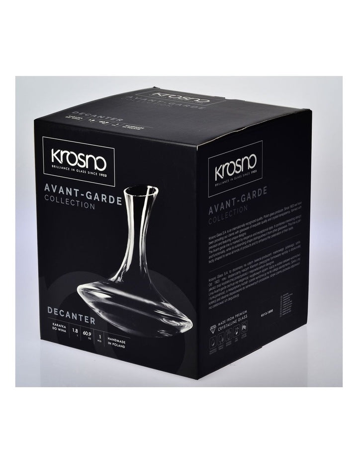 Avant Garde Wine Carafe 1.8L in Clear