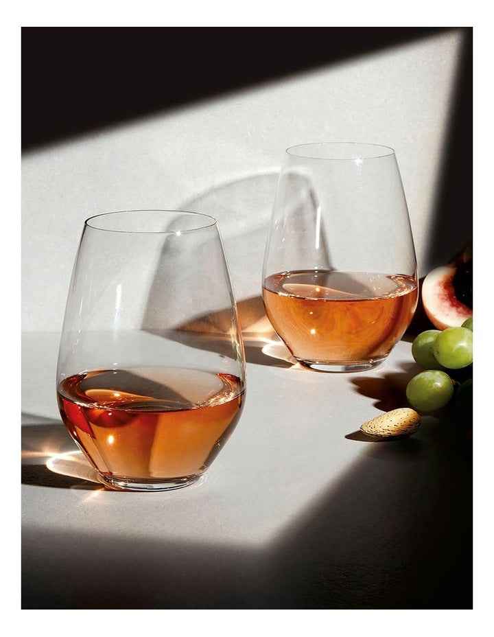 Harmony Stemless Wine Glass 440ml Set of 6 Gift Boxed