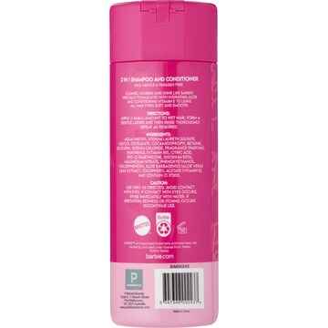 Barbie Kids 2 In 1 Shampoo & Conditioner 350mL