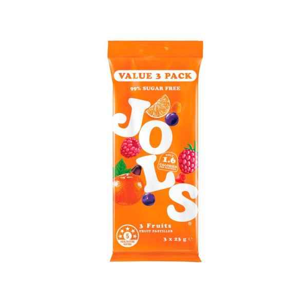 JOLS FRUIT 3 PACK 69G