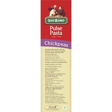 San Remo Pasta Chickpea Spirals 250g