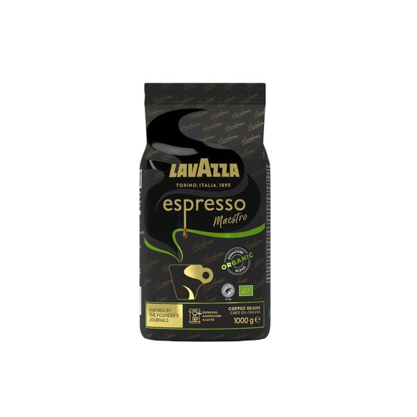 LAVAZZA ESPRESSO MAESTRO ORGANIC COFFEE BEANS 1KG