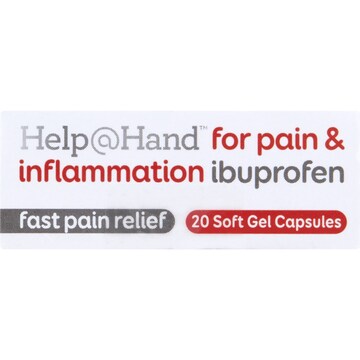 Help@Hand Ibuprofen Soft Gel Capsules 200Mg 20 pack