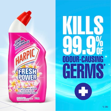 Harpic Fresh Power Tropical Blossom Toilet Cleaner 700mL