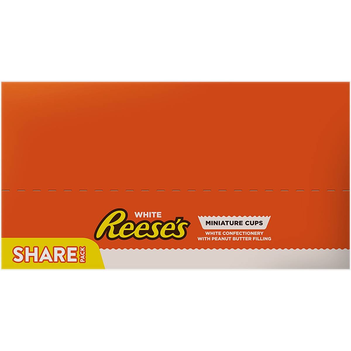 Reese's White Chocolate Cups With Peanut Butter Filling 120g