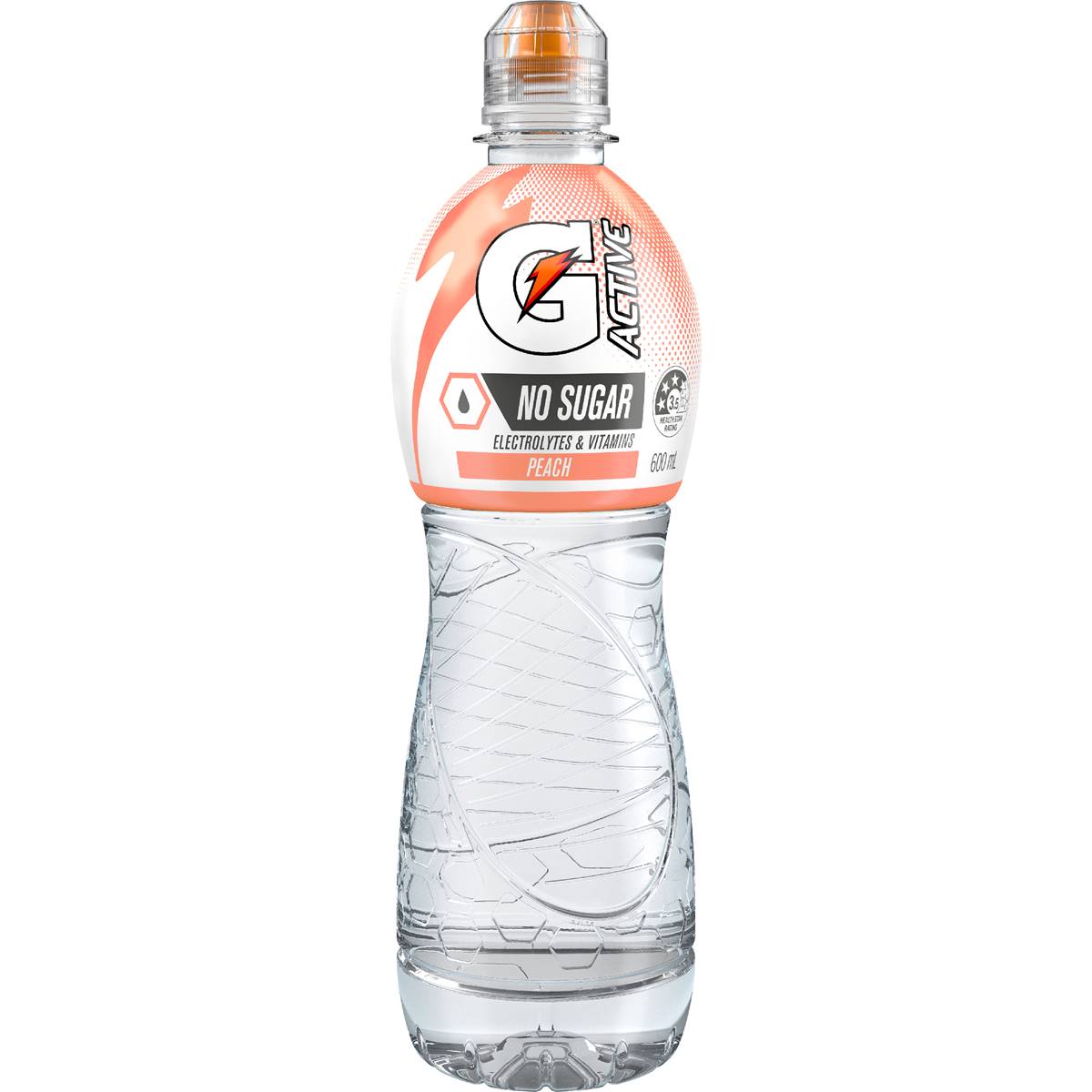 Gatorade G Active Peach Drink Peach 600mL