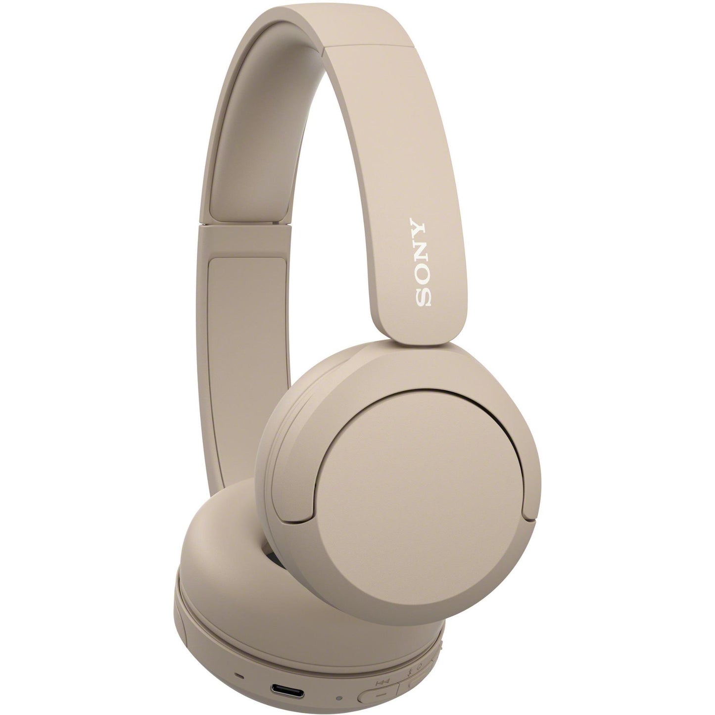 Sony WH-CH520 Wireless On-Ear Headphones (Beige)