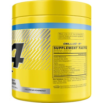 Cellucor C4 Sport Pre-Workout Powder Blue Raspberry 285g