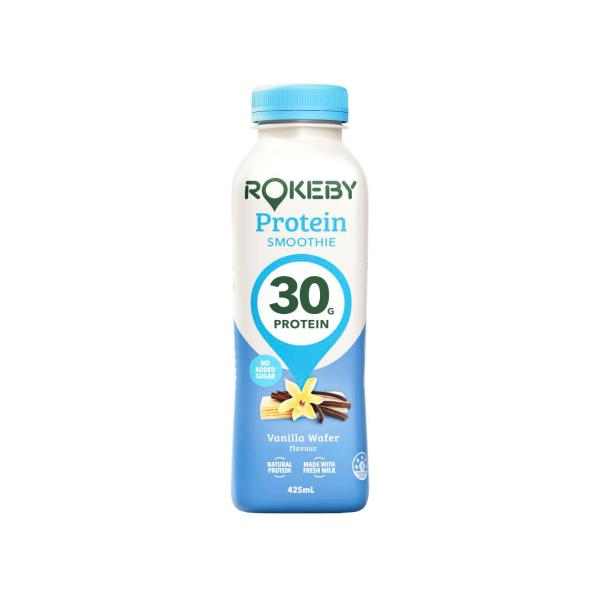 ROKEBY PROTEIN SMOOTHIE VANILLA WAFER 425ML