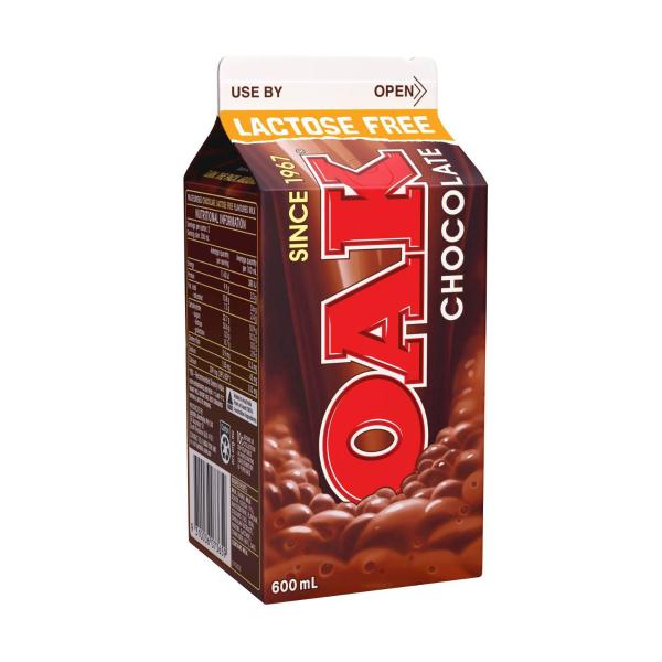 OAK CHOCOLATE LACTOSE FREE FLAV MILK 600ML