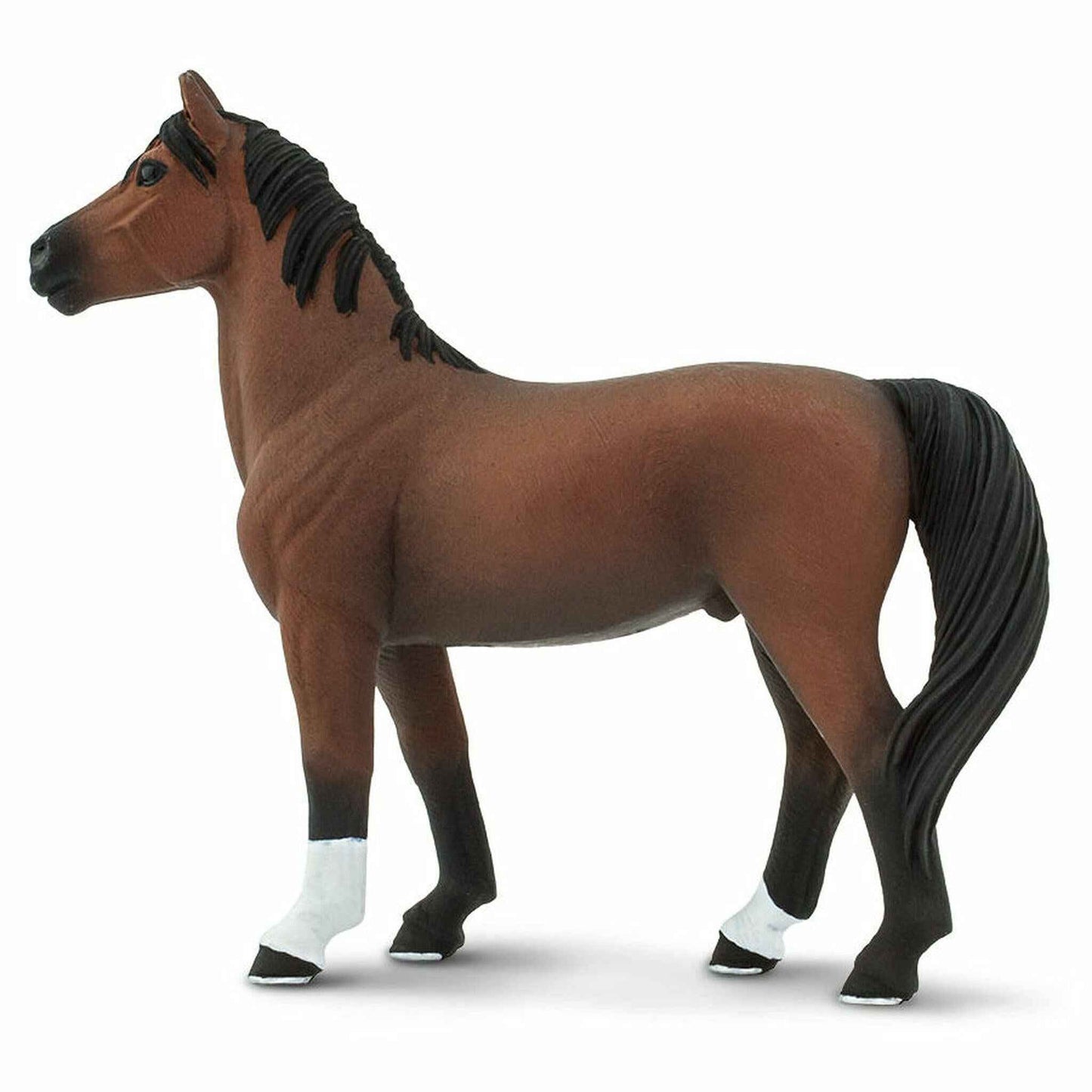 Morgan Stallion Horse Figurine by Safari Ltd Farm Collection Animal Figurines 3yrs+