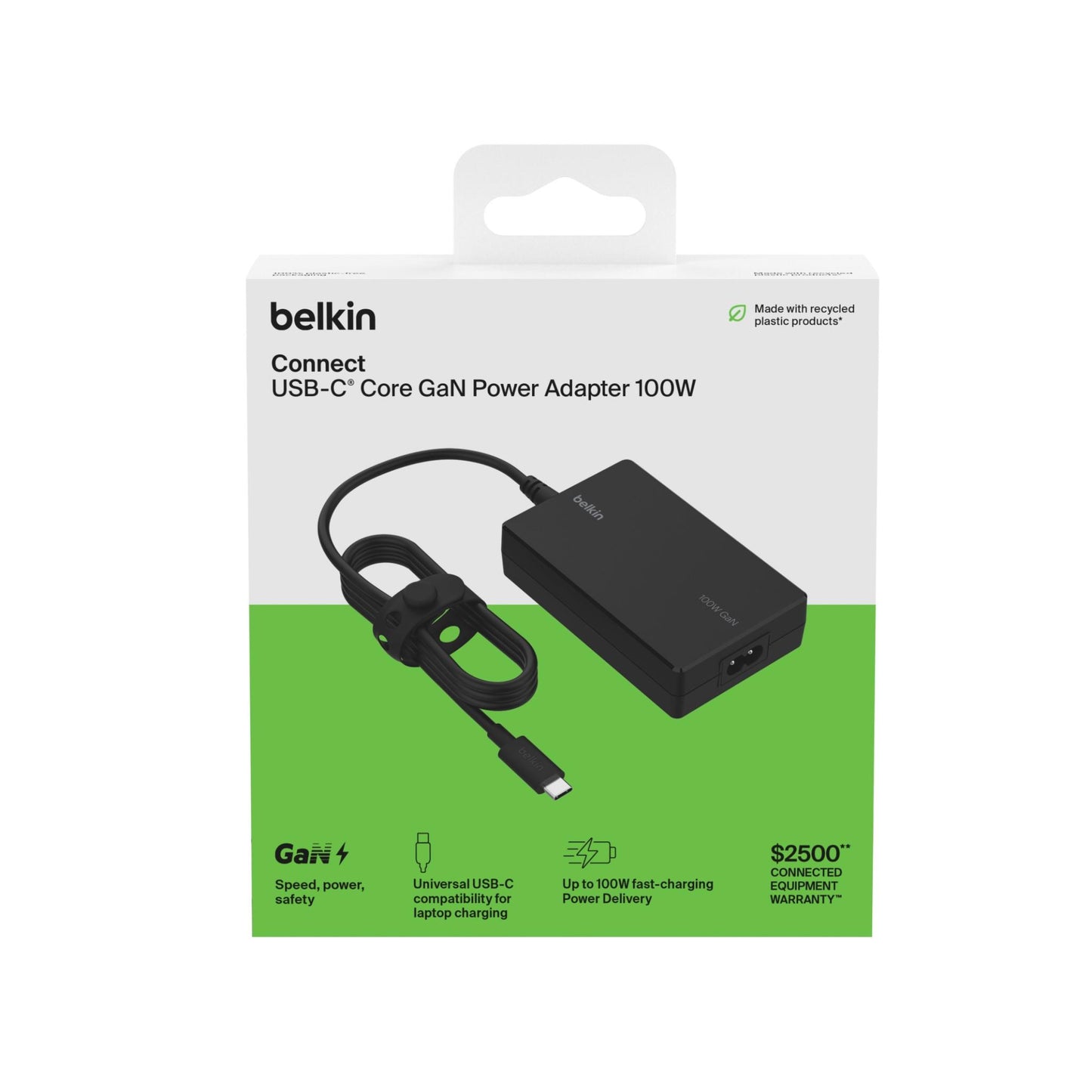 Connect USB-C® Core GaN Power Adapter 100W