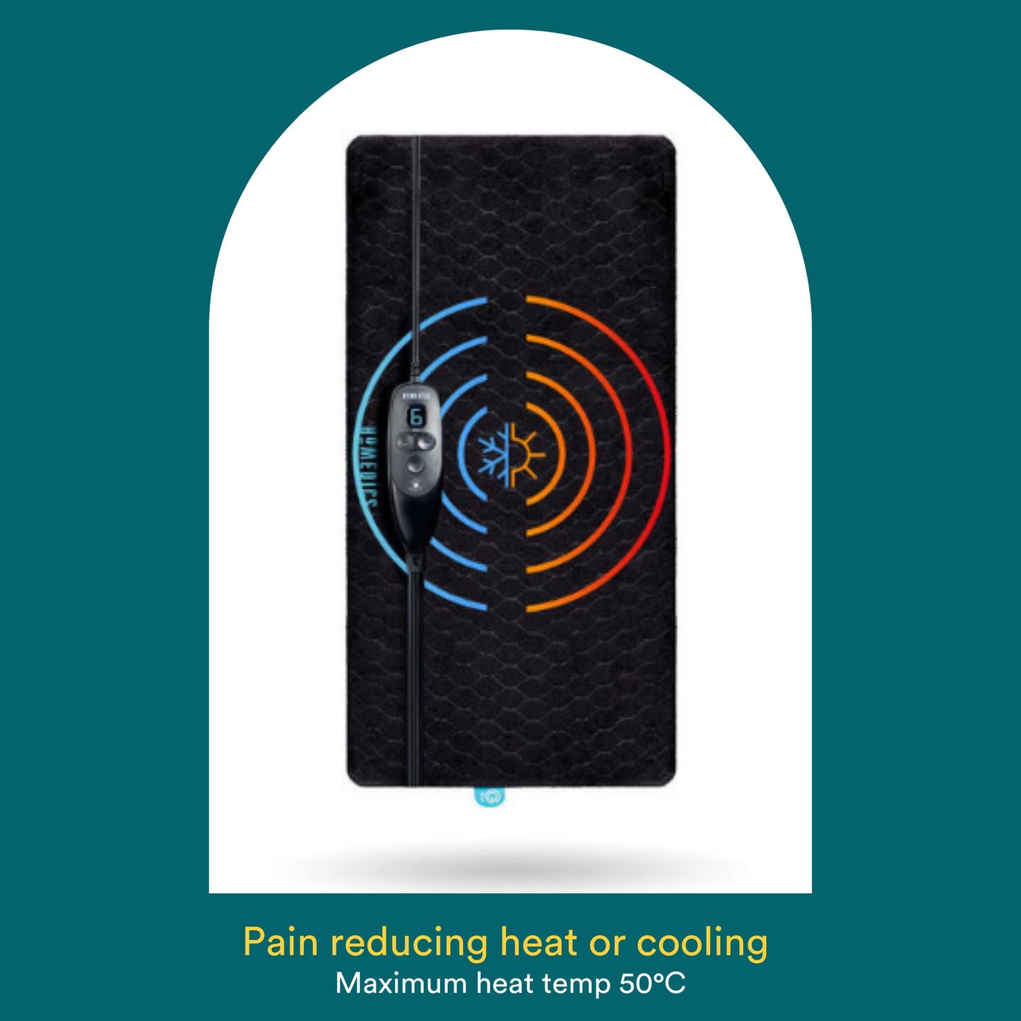 Homedics HP-G41DK-AU Weighted Gel Heating Pad
