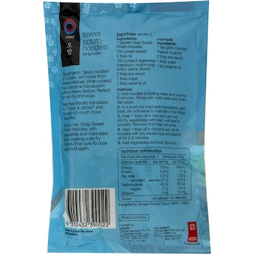 Obap Sweet Potato Noodles 100g