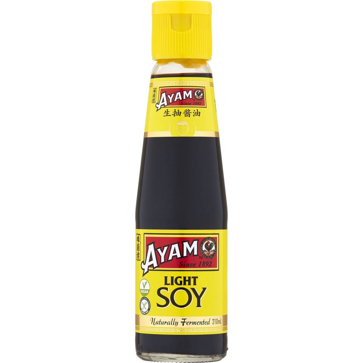 Ayam Light Soy Sauce 210ml