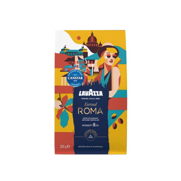 LAVAZZA TALES OF ITALY ETERNAL ROMA GROUND COFFEE 250G