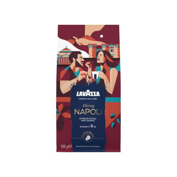 LAVAZZA TALES OF ITALY NAPOLI COFFEE BEANS 500G