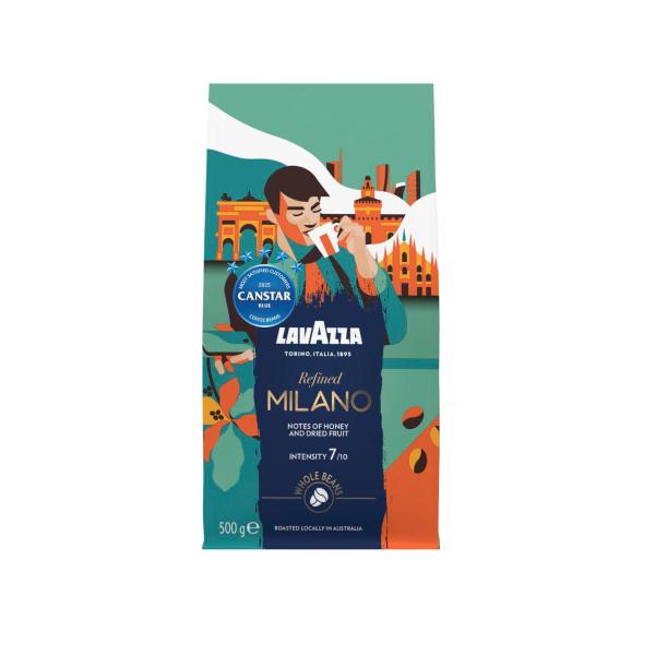 LAVAZZA TALES OF ITALY MILANO COFFEE BEANS 500G