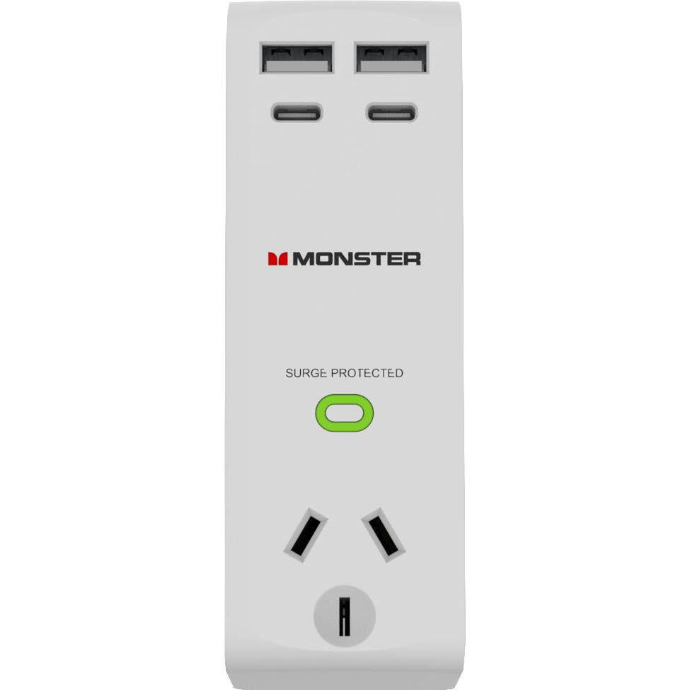 Monster 1 Socket Surge Protector
