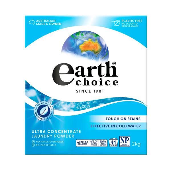 EARTH CHOICE LAUNDRY POWDER 2KG