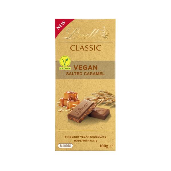 Classic Vegan Salted Caramel Chocolate Block