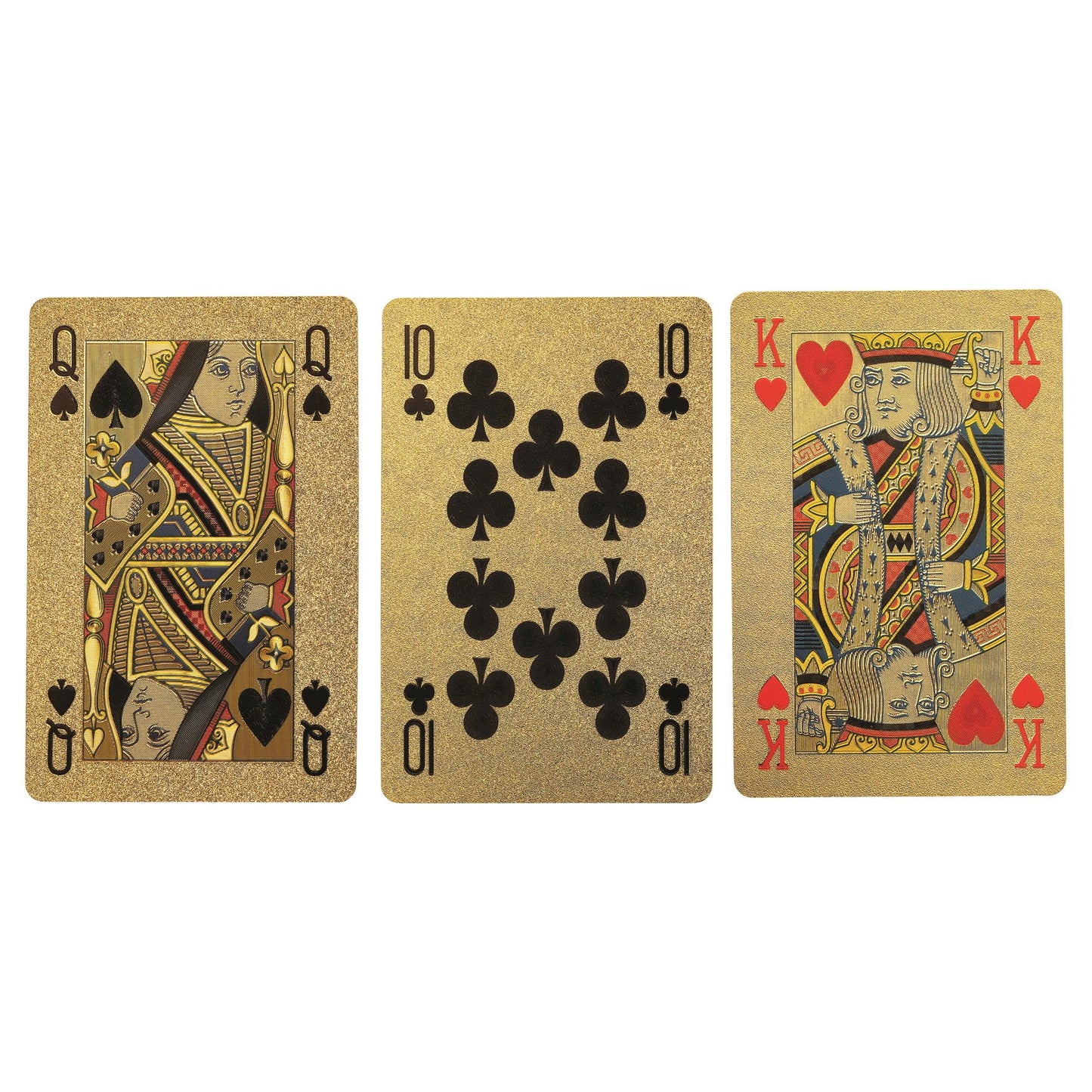 Classic Gold Number 1 Playing Cards