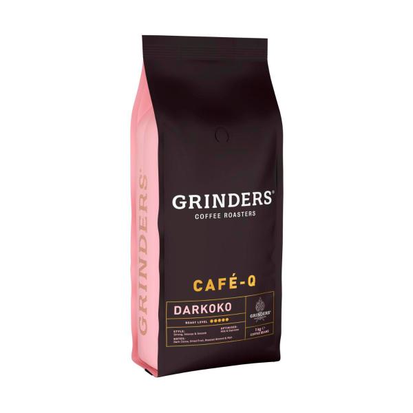 GRINDERS CAFE - Q DARKOKO COFFEE BEANS 1KG