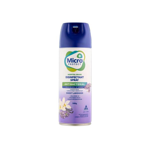 MICRO PROTECT DISINFECTANT SPRAY SWEET LAVENDER 300GRAM