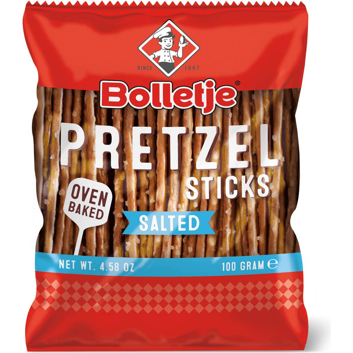 Bolletje Pretzel Sticks Salted 100g