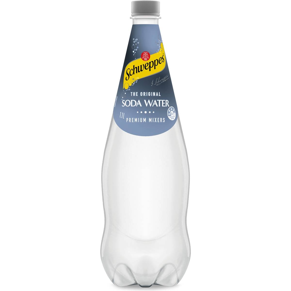 Schweppes Soda Water Bottle Classic Mixers 1.1l