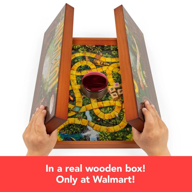 Jumanji Wood Case Board Game