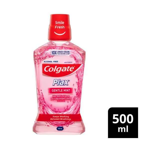 Plax Premium Gentle Mint Mouthwash